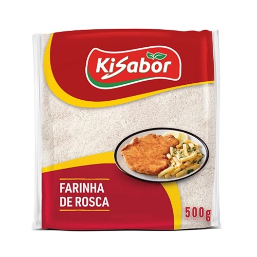 Farinha De Rosca Kisabor Pacote 500g