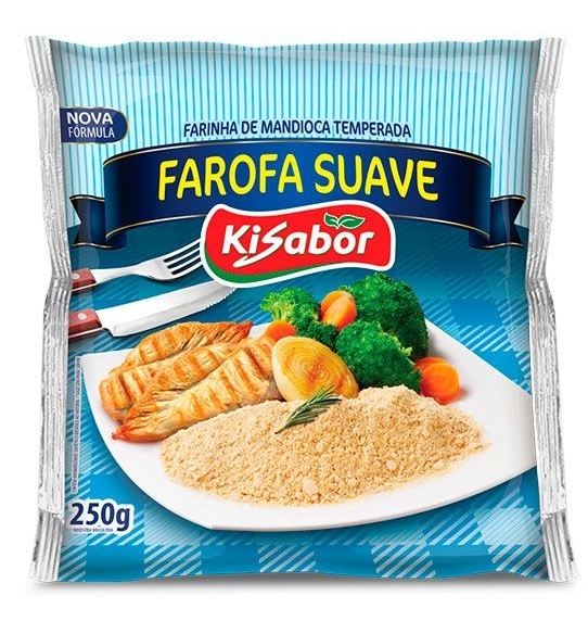 Farofa Pronta Kisabor Mand Sve 12xr
