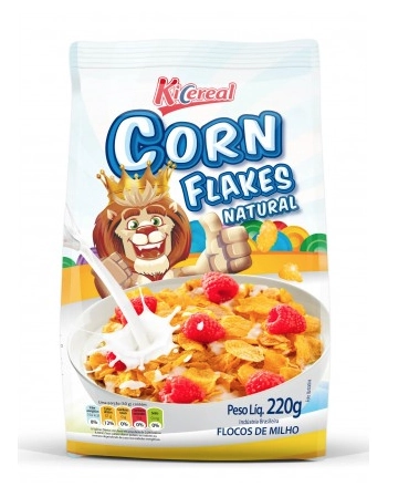 Cereal Matinal Corn Flakes Natural 220g Kicereal