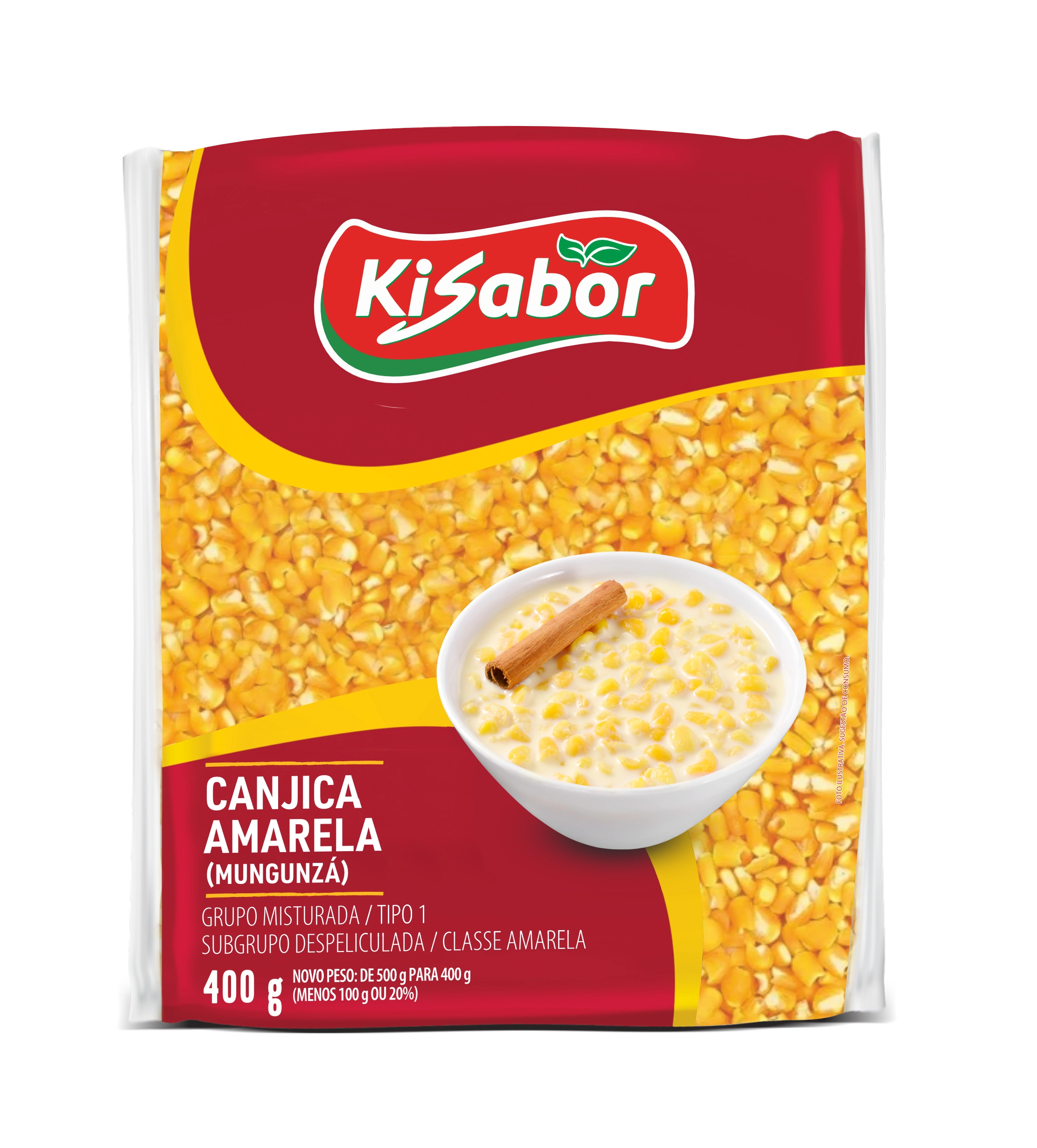 Canjica Ki Sabor Amarela