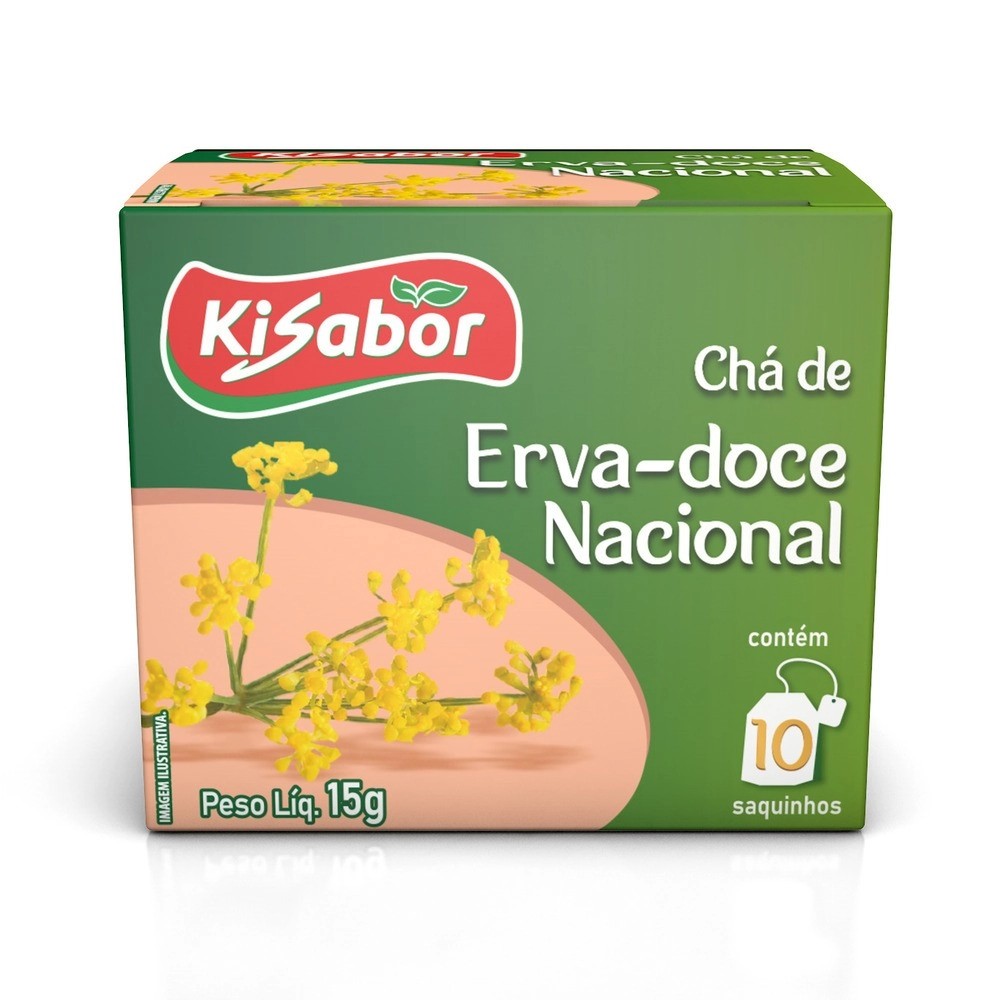 Cha Kisabor Erva Doce