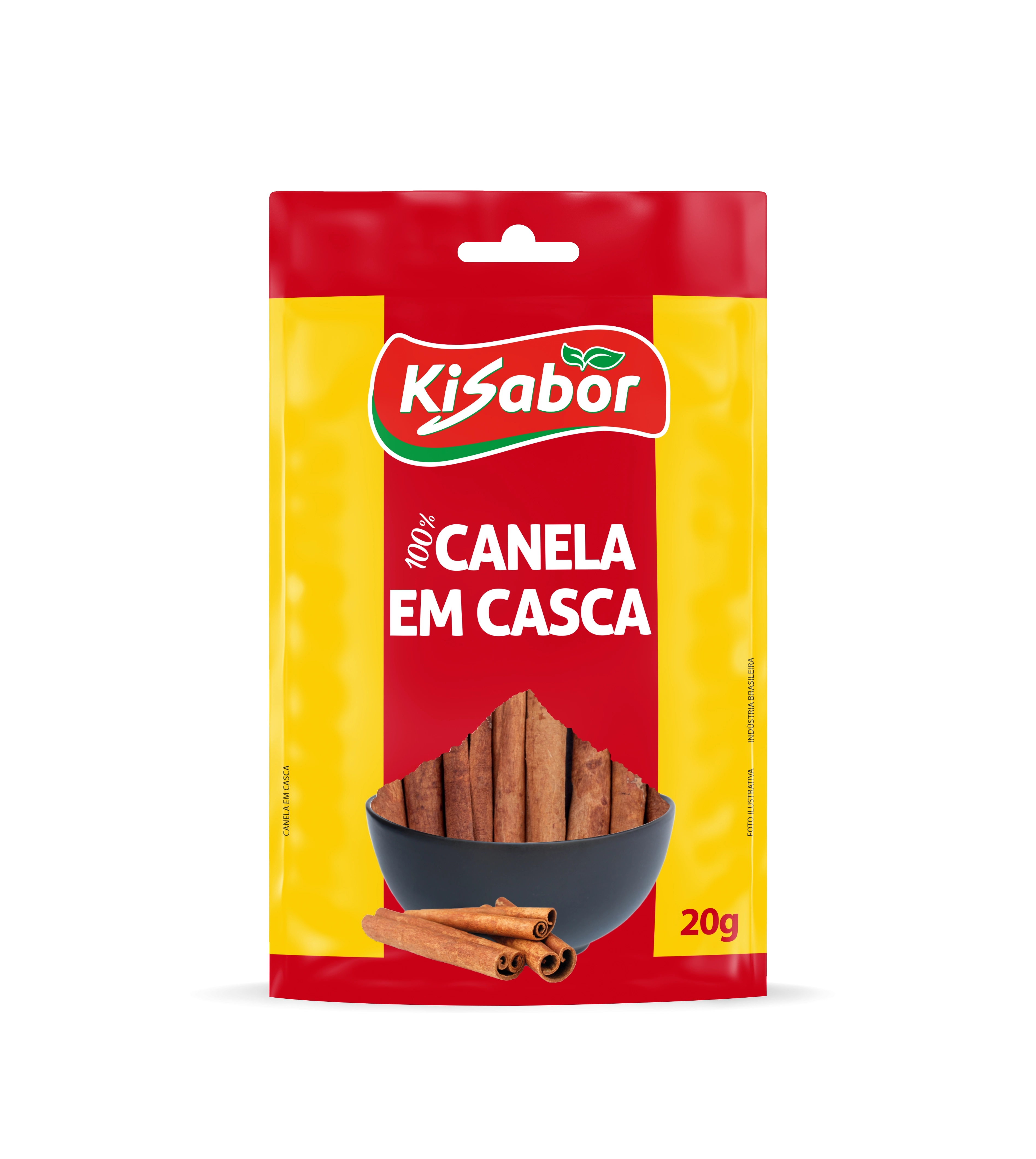 Canela Em Casca Kisabor Pacote 20g