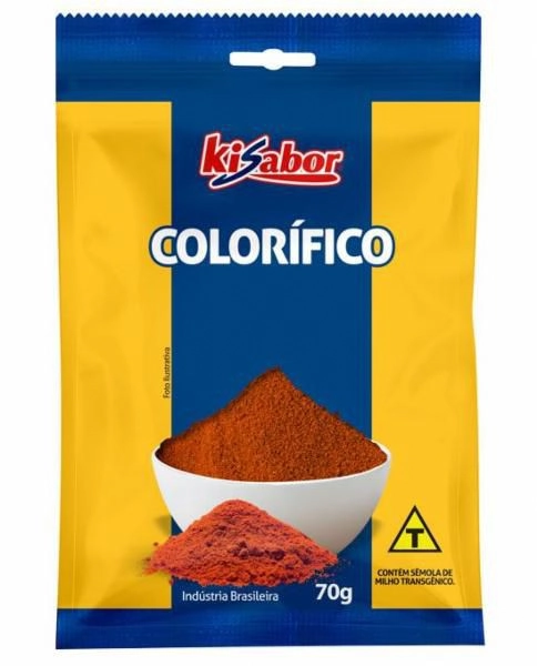 Colorífico Pó Kisabor Pacote 70g