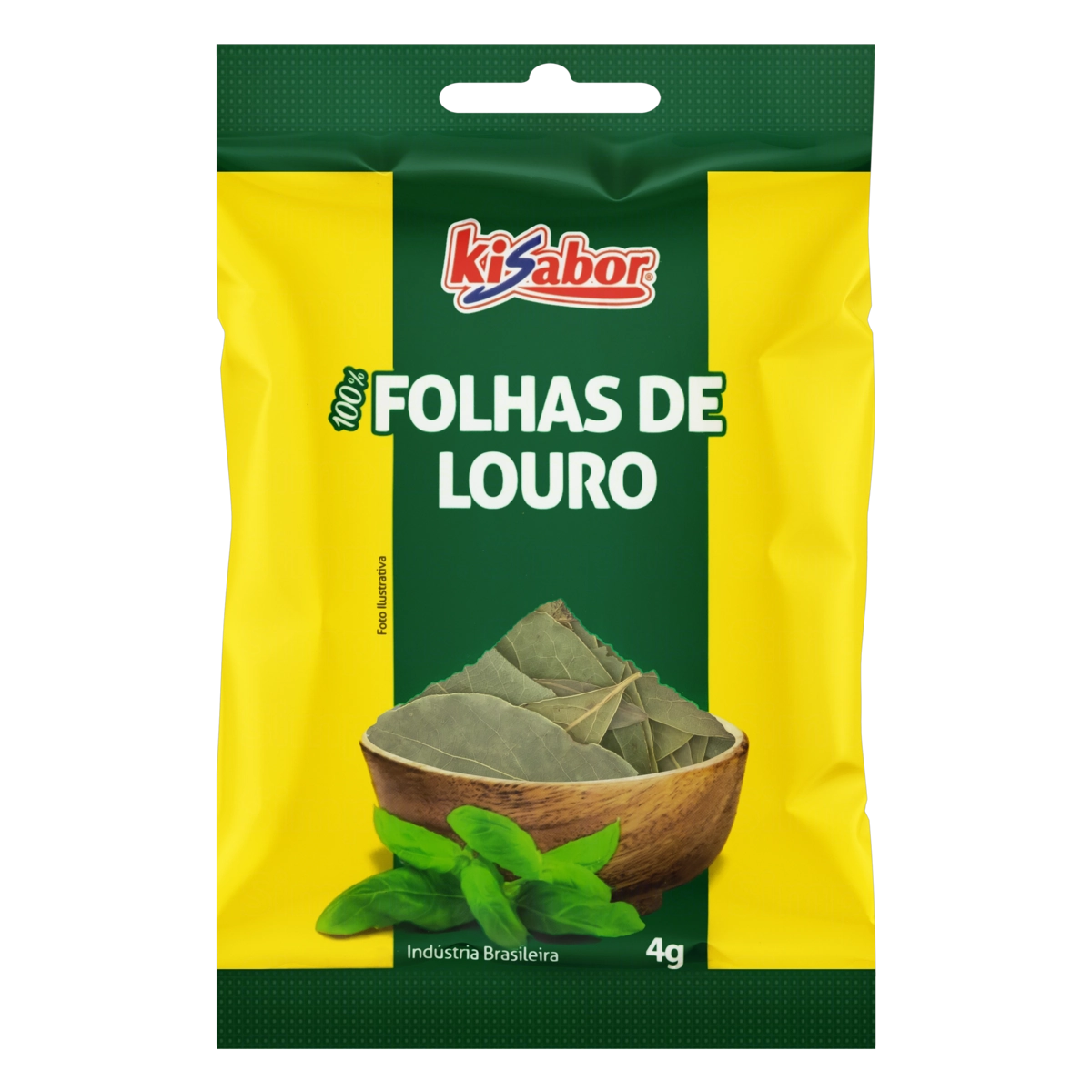 Louro Folha Kisabor Pacote 4g