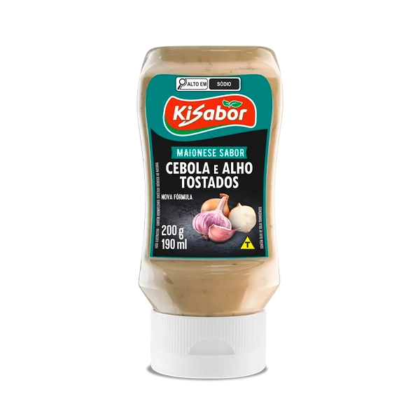 Maionese Kisabor Ceb/alho Tost 200gr