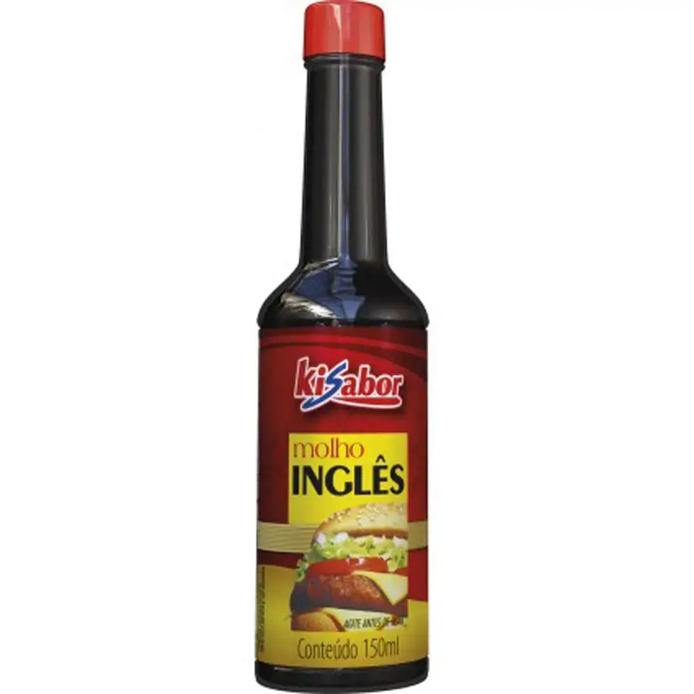 Molho Inglês Kisabor Frasco 150ml