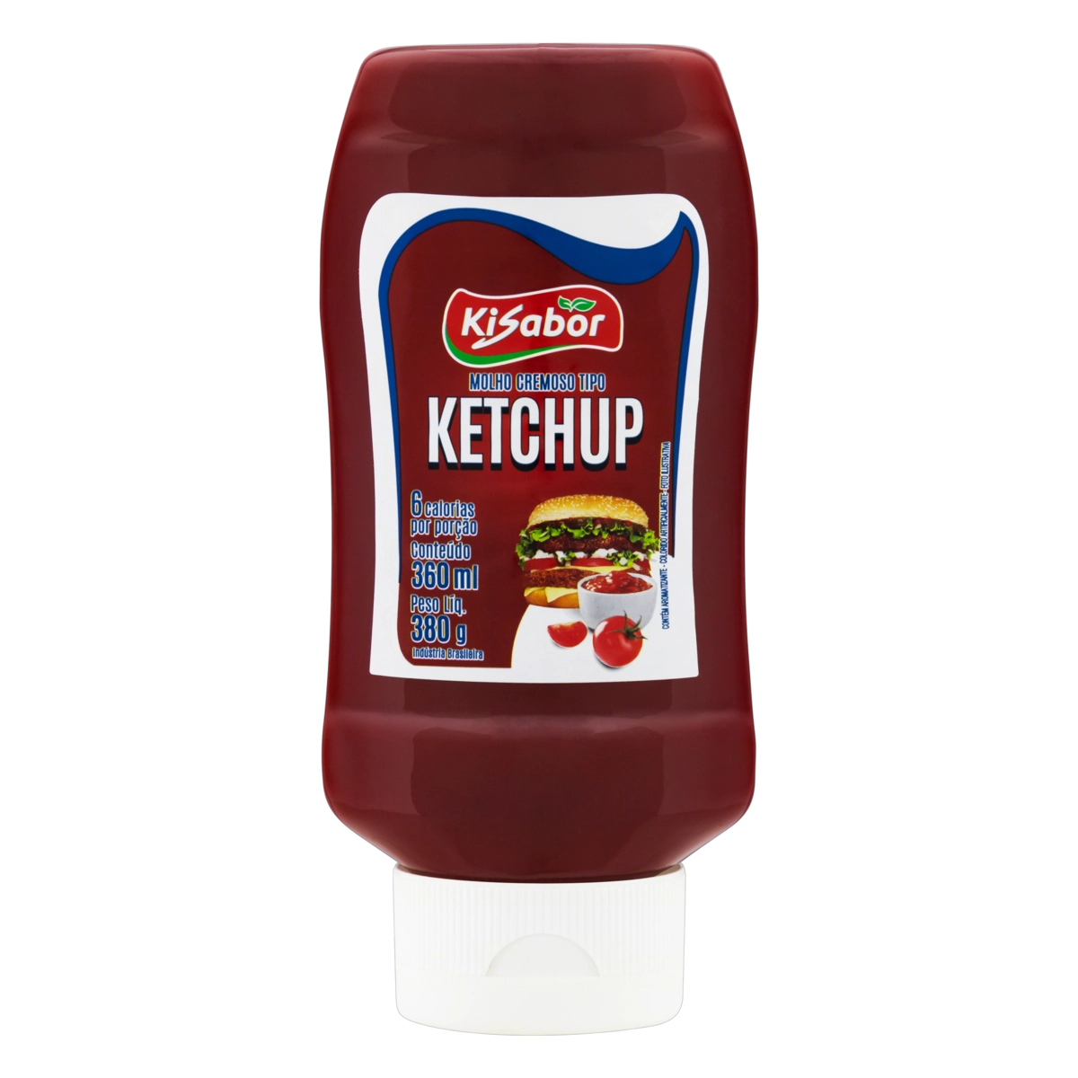 Ketchup Kisabor Squeeze 380g
