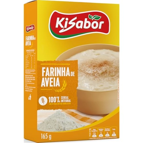 Farinha De Aveia Kisabor 165gr