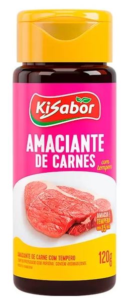 Temp Kisabor 120g Amaciante De Carnes