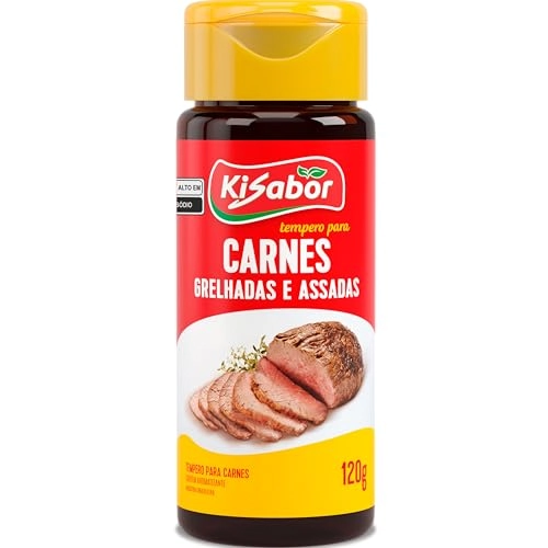Temp Kisabor 120g Carnes Grelhadas E Assadas