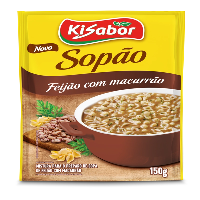 Sopao Kisabor Feijao C/macarrao 150g