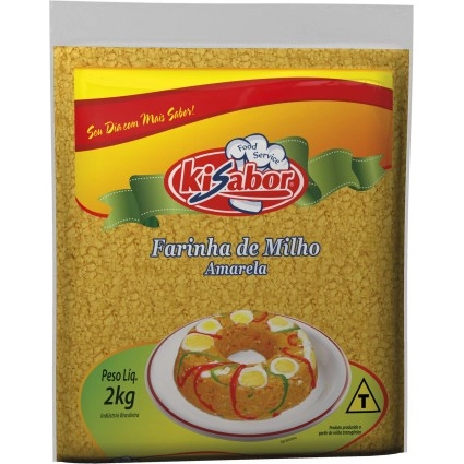 Farinha Milho Ki Sabor Amarela 2kg