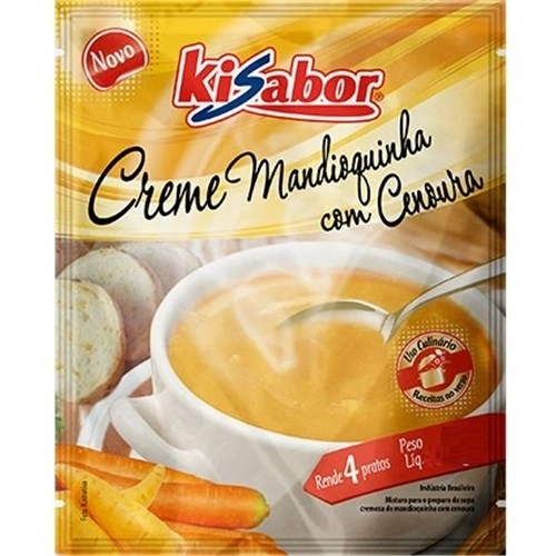 Creme De Mandioquinha Kisabor 70g C/cen
