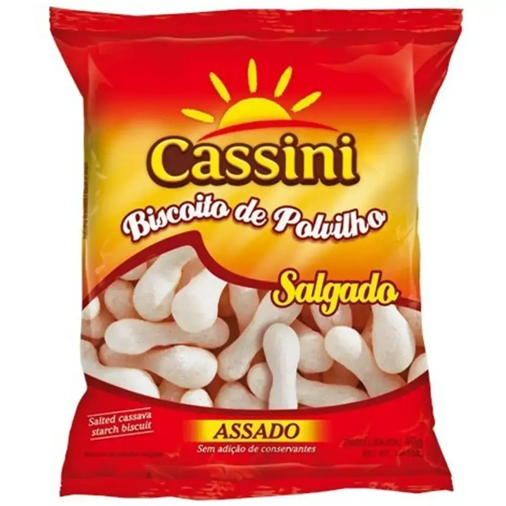 Biscoito Cassini Polvilho Salgadinho