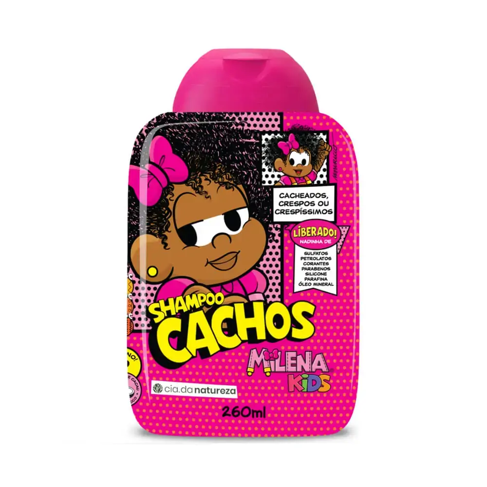 Shampoo Milena Kids Cachos 260ml