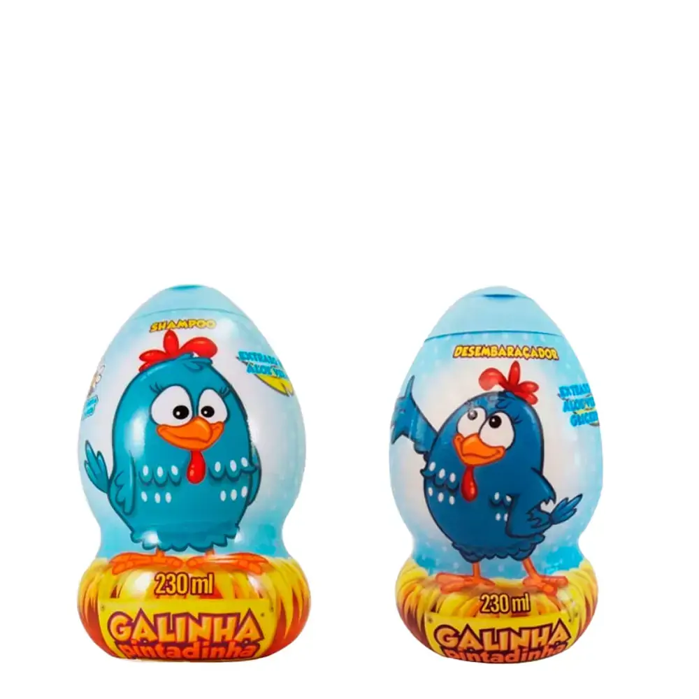 Kit Inf Galinha Pintadinha Shampoo Desemb