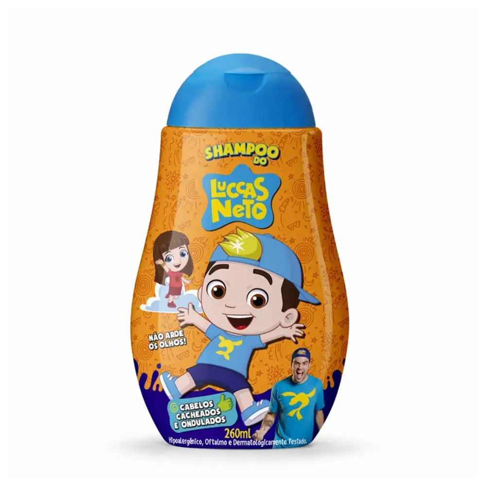 Luccas Neto Sh 260ml Cacheados