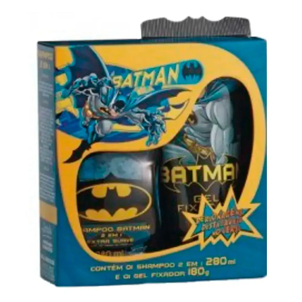 Kit Batman Shampoo 2em1 Gel Fixador