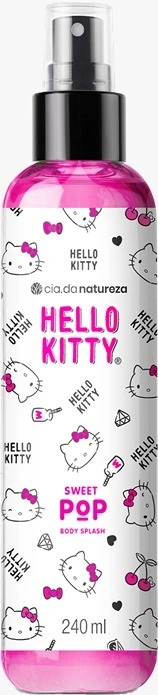 Body Splash Cia Da Natureza 240ml Hello Kitty Sweet Pop