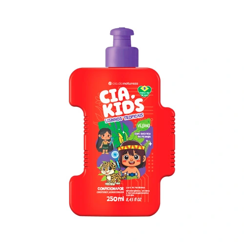Cond Cia Da Natureza 250ml Cia Kids Lisinhos Tropicais