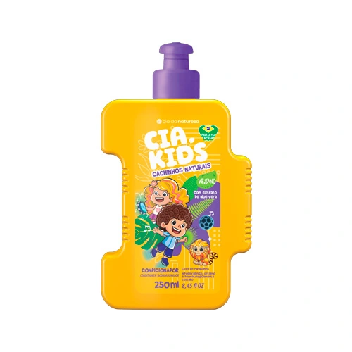 Cond Cia Da Natureza 250ml Cia Kids Cachinhos Naturais