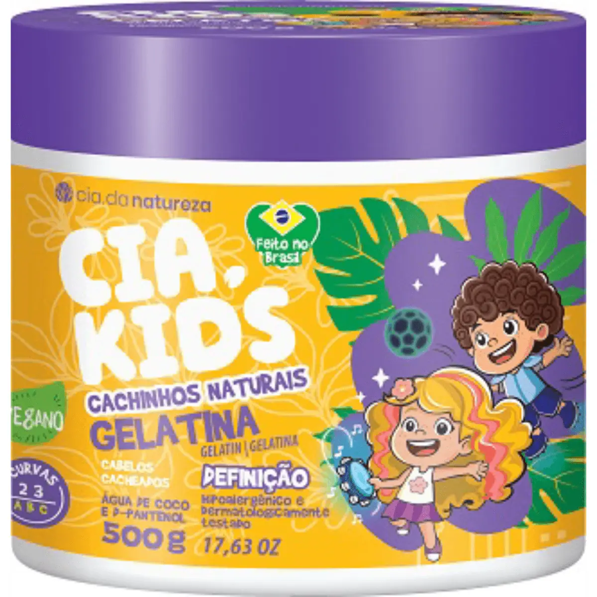 Gelatina Cap Cia Da Natureza 500g Cia Kids Cachinhos Naturais