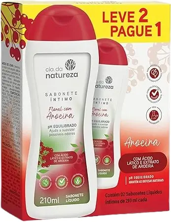 Sabonete Intimo Cia Da Natureza Aroeira Lv2 Pg
