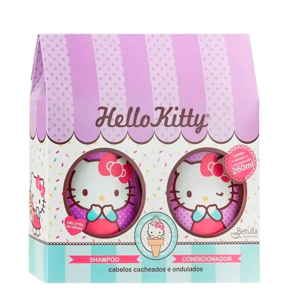 Shampoo Betula Hello Kitty Cacheados