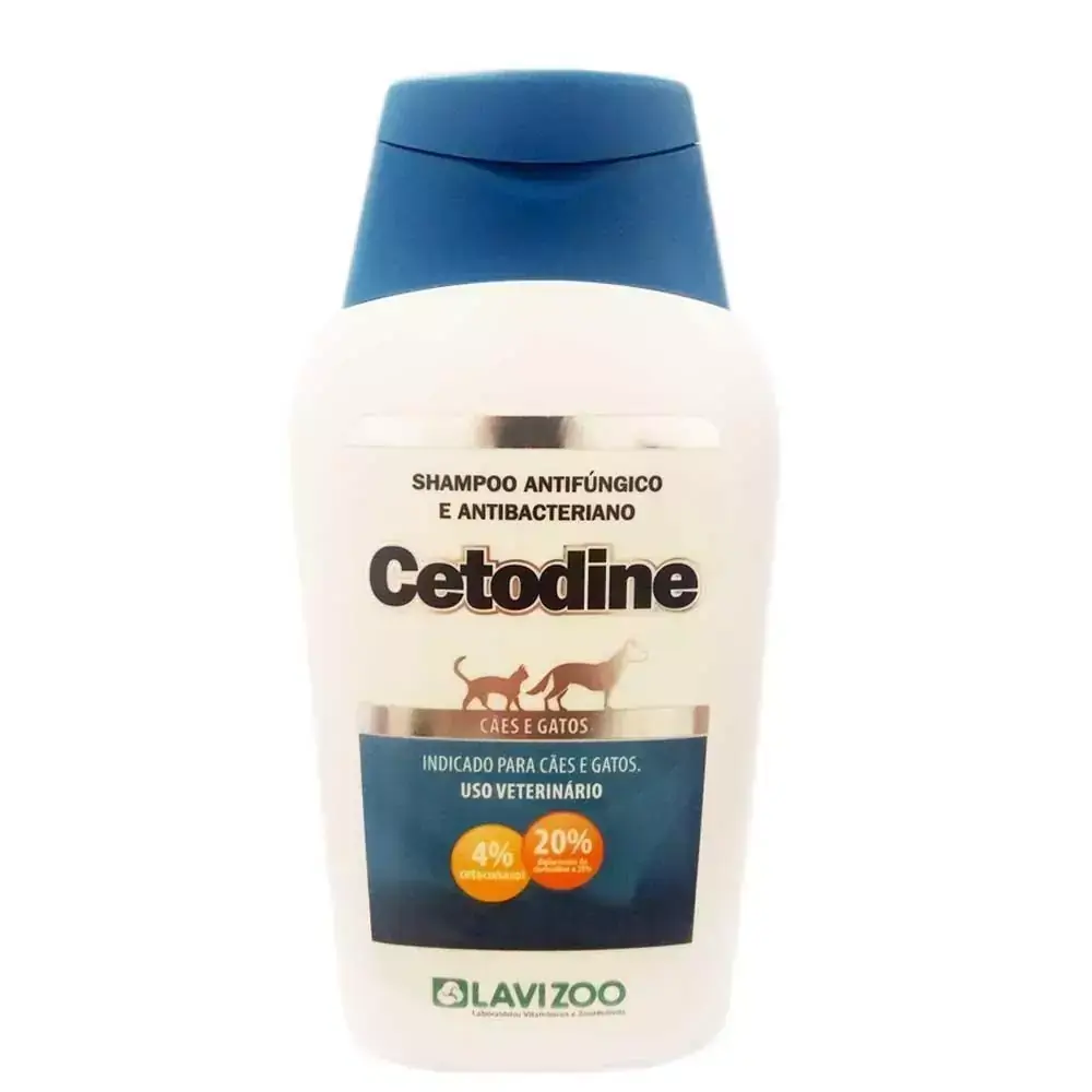 Shampoo Antifúngico Cetodine 500ml Lavizoo