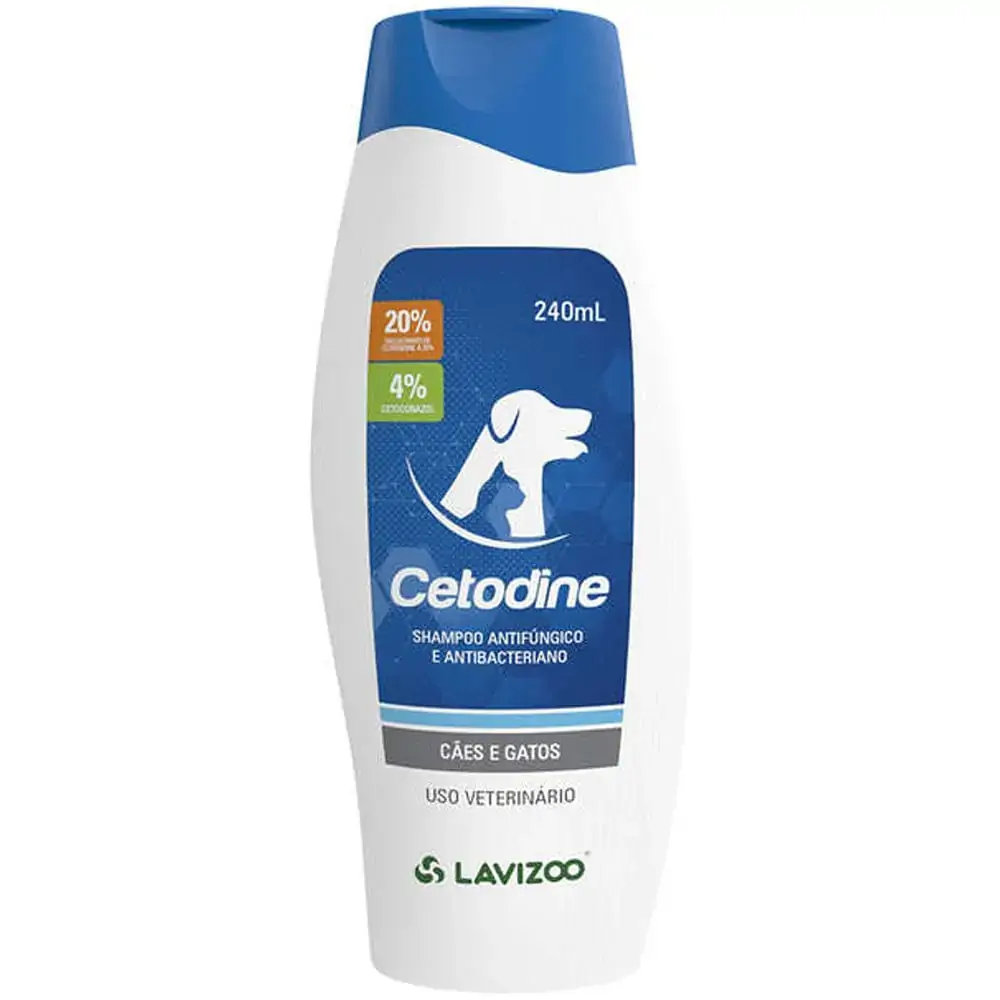 Cetodine Shampoo 240 Ml Lavizoo