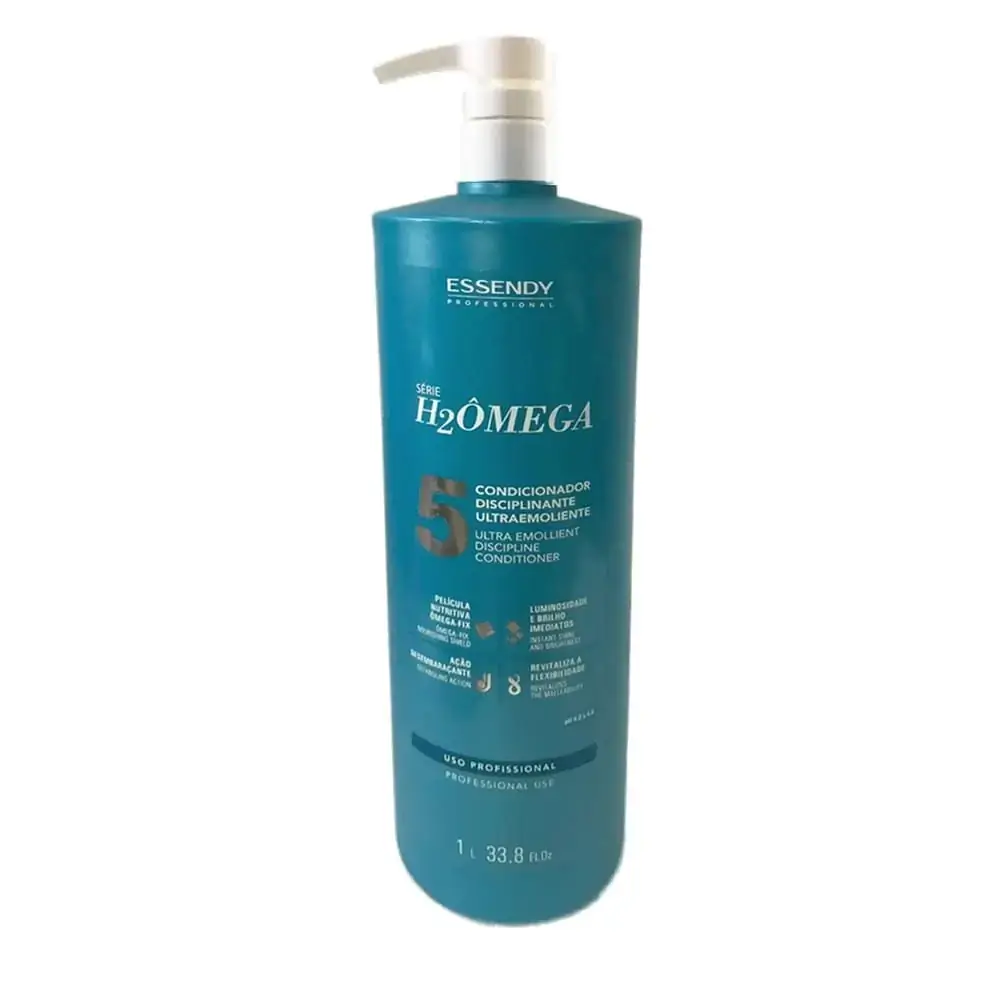 Condicionador Disciplinante Ultraemoliente H2ômega - Essendy Professional - 1L - Condicionador Disci