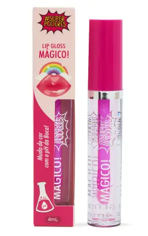 Lip Gloss Coloridinho Superpoderes 4ml