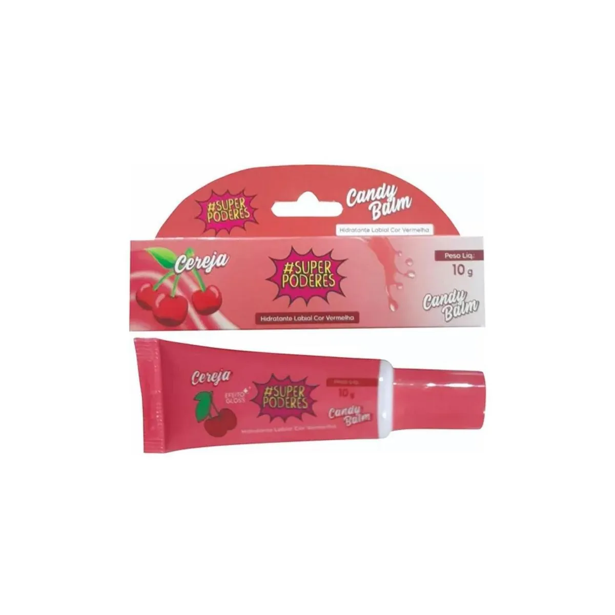 Gloss Super Poderes Cereja 10g