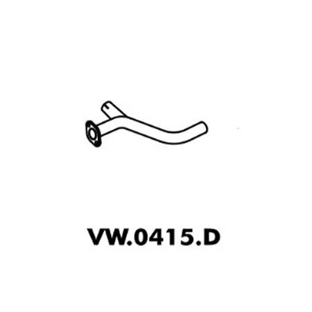 Tubo do Motor VOLKSWAGEN GOL/SAVEIRO Lado Esquerdo - MASTRA VW0415D