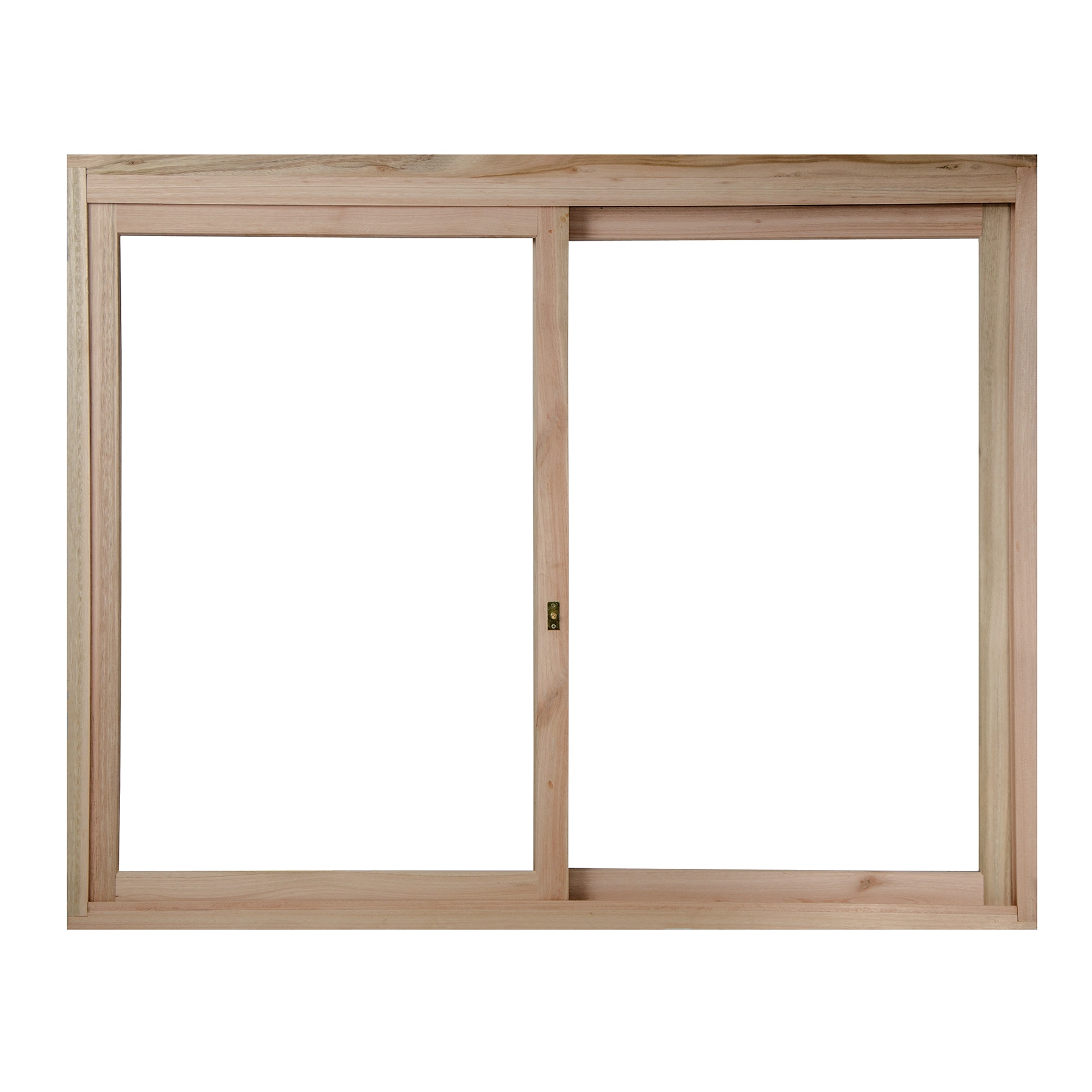 Janela de Madeira de Correr 2 Folhas 100x120cm Rondosul Natural