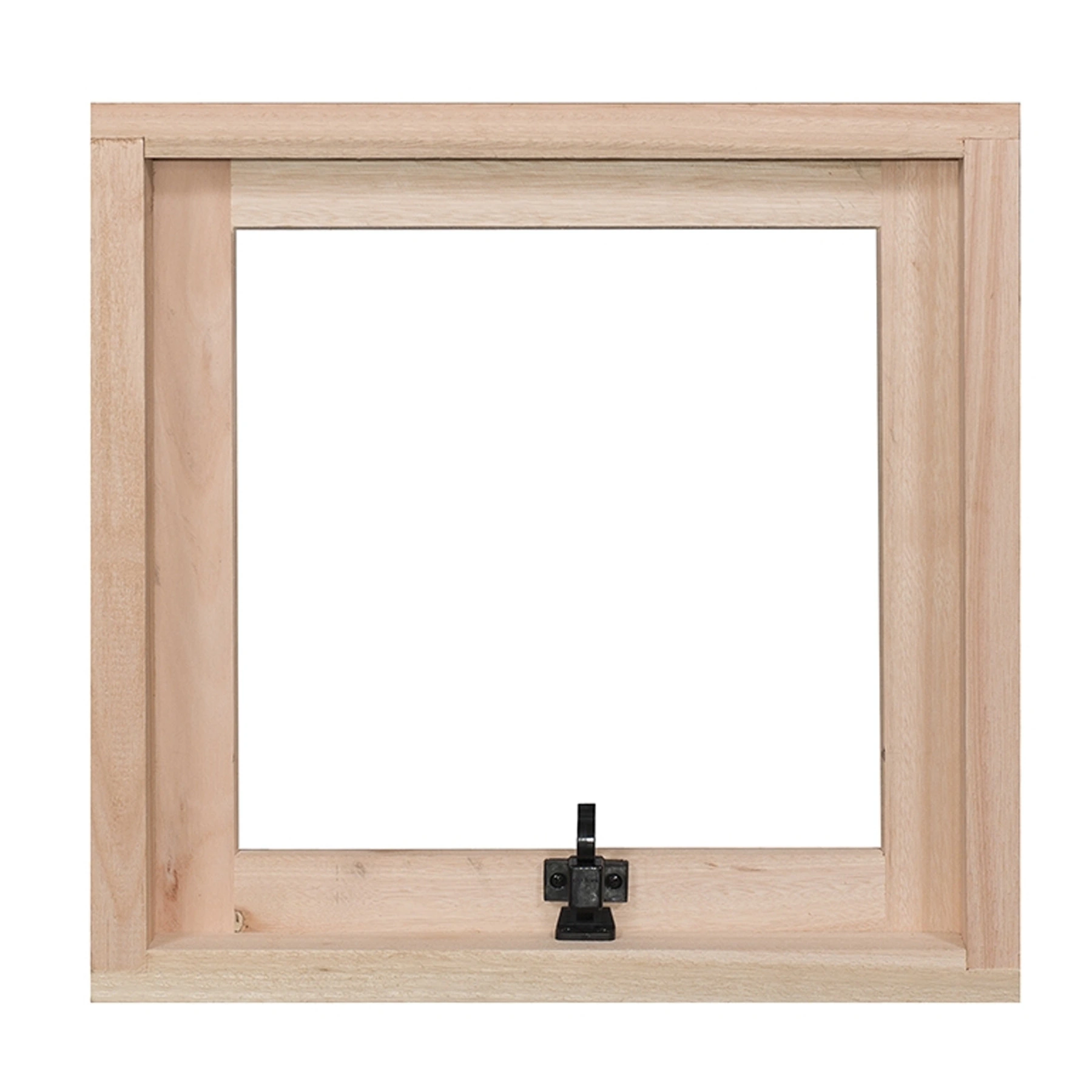 Janela de Madeira Maxim-ar 60x80cm com Grade Rondosul Natural