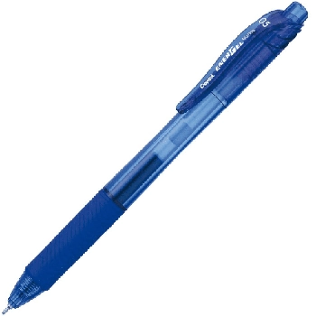 Caneta Energel 0,5mm Japa Grip Emborrachado Azul