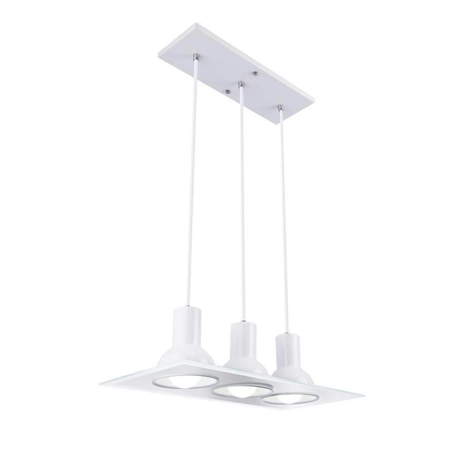 Pendente Vidro Espelhado Startec Branco