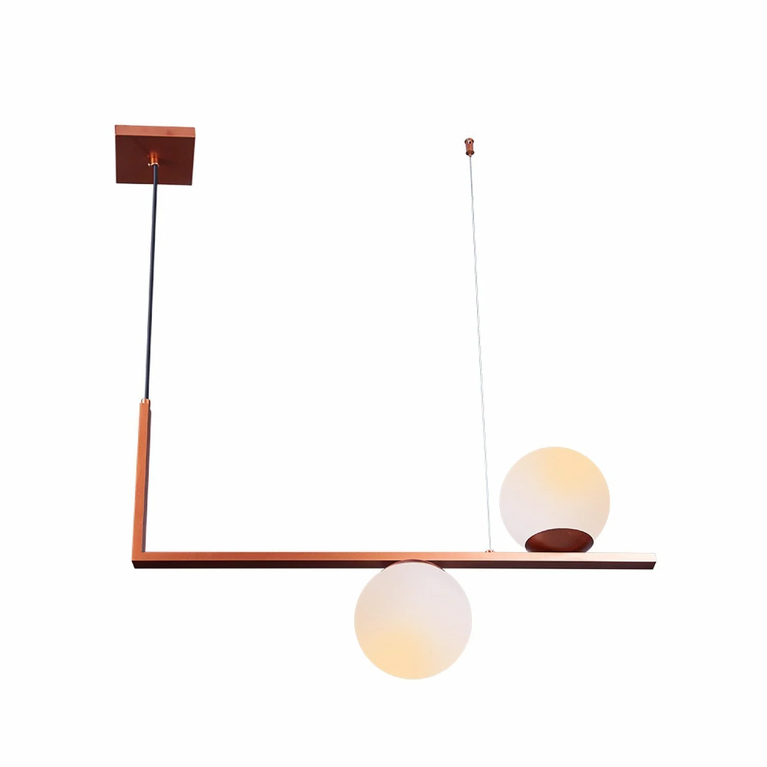 Pendente Bivolt Havana L 2 Startec Cobre