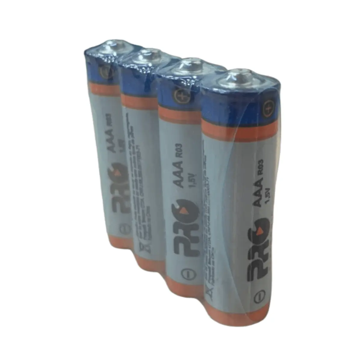 Pilha Comum Zinco Aaa (r03) Pack 4 Unidades