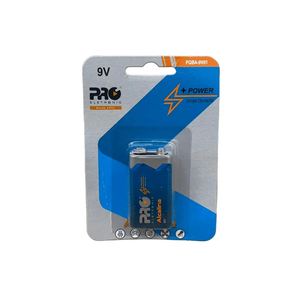 Bateria 9v (6lr61) Blister 1 Unidade