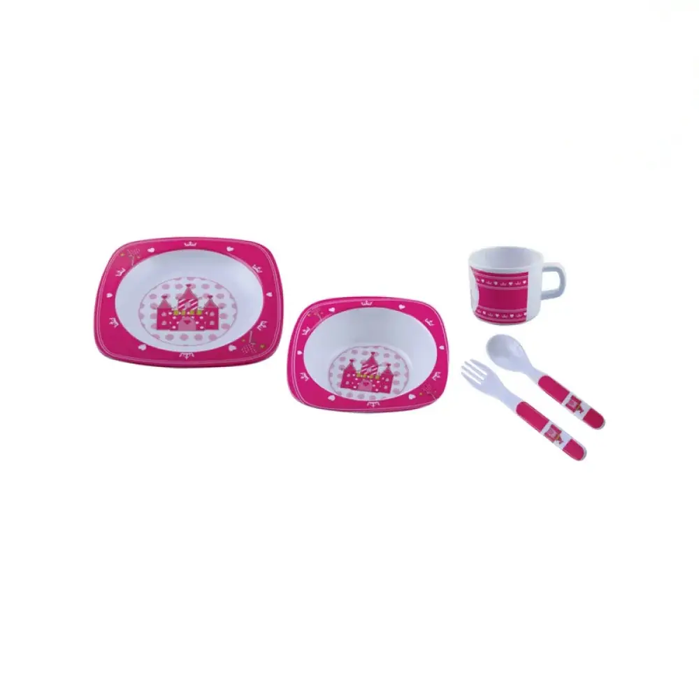 Jogo Melamine Menina C/ 5 Mja