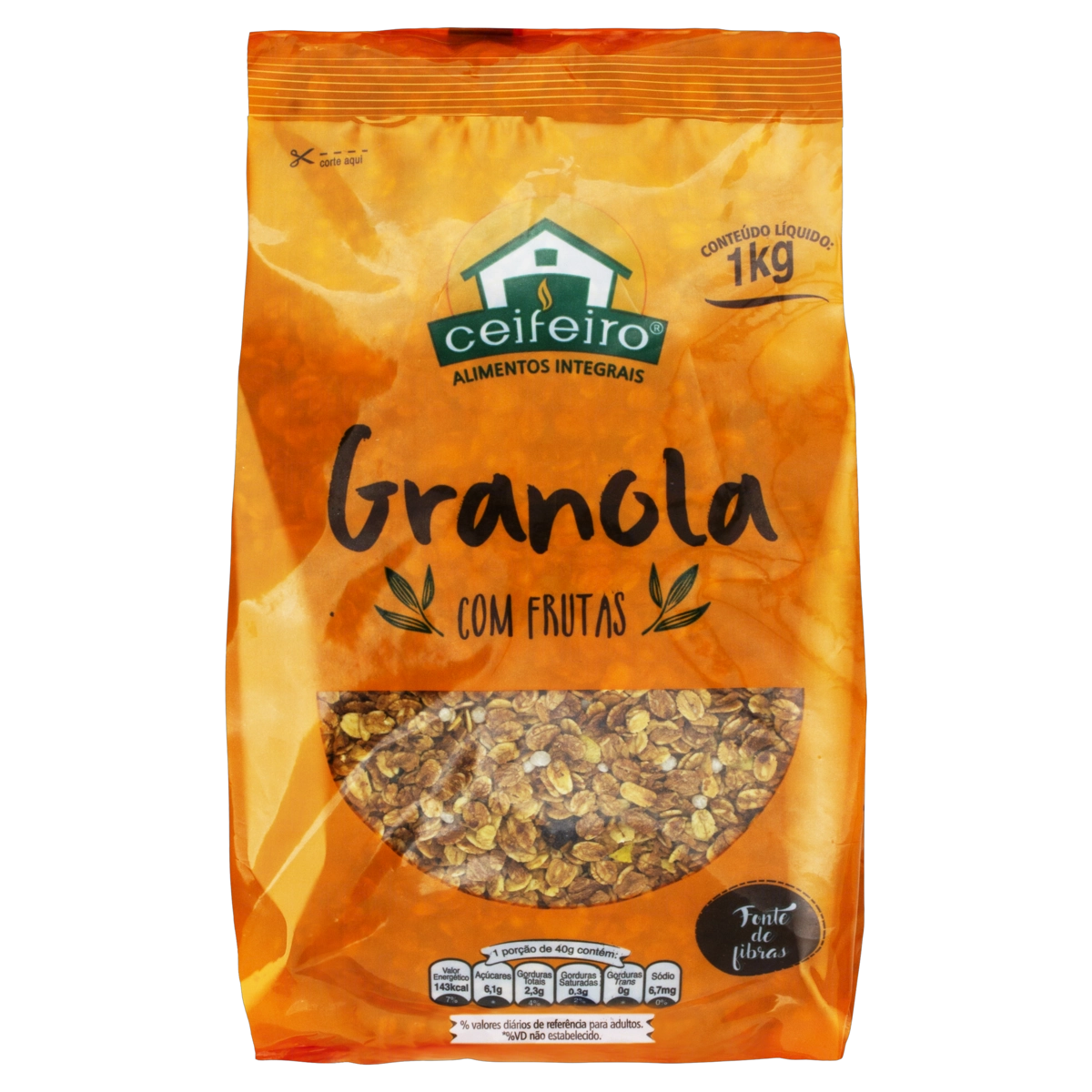 Granola Com Frutas Ceifeiro Pacote 1kg