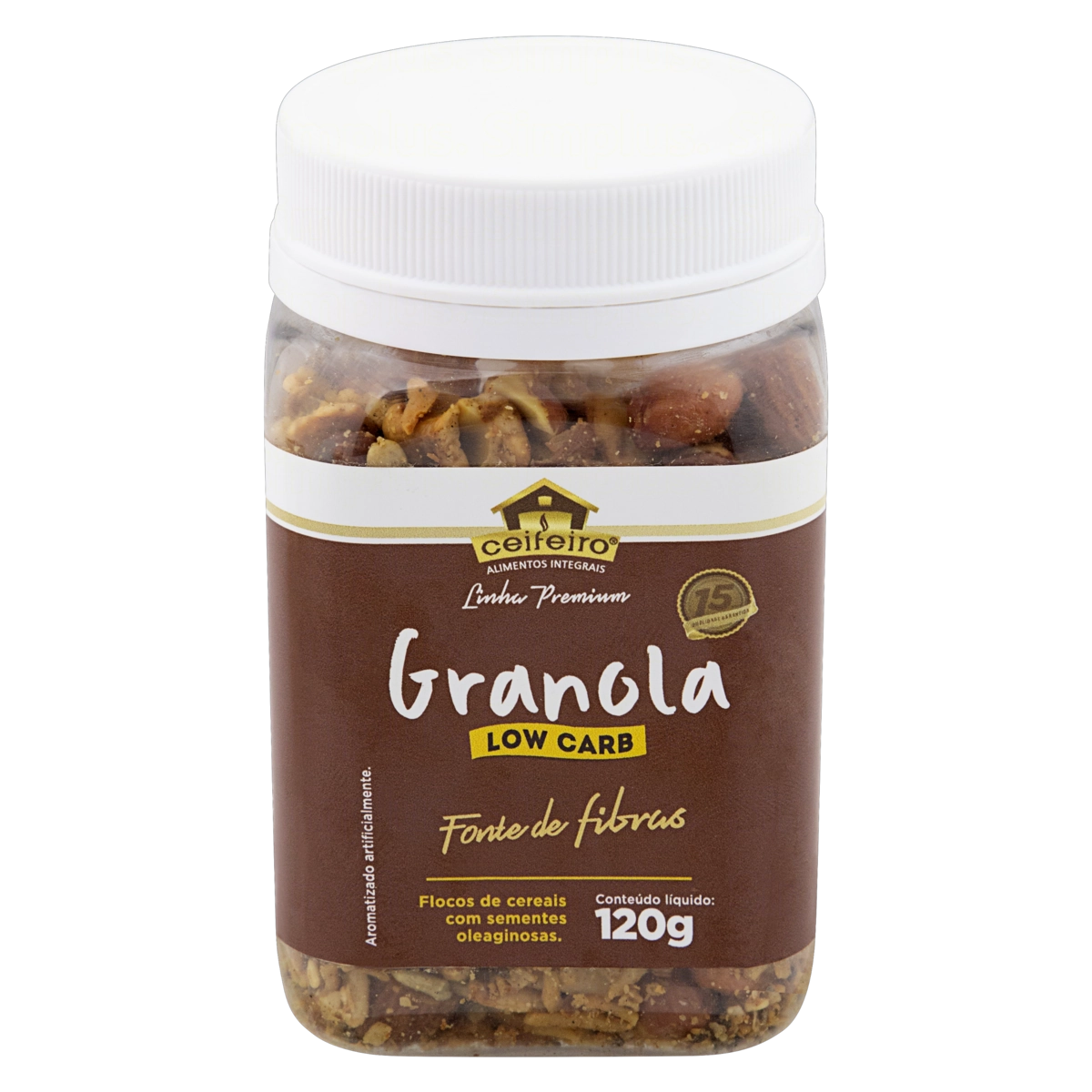 Granola Low Carb Ceifeiro Premium Pote 120g