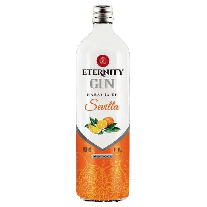 Gin Eternity 900ml Pessego E Framboesa