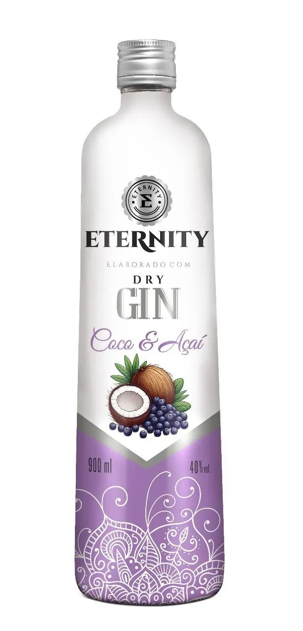 Gin Eternity 900ml Coco E Acai