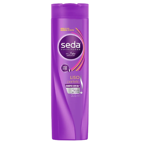 Shampoo Seda Liso Perfeito E Sedoso