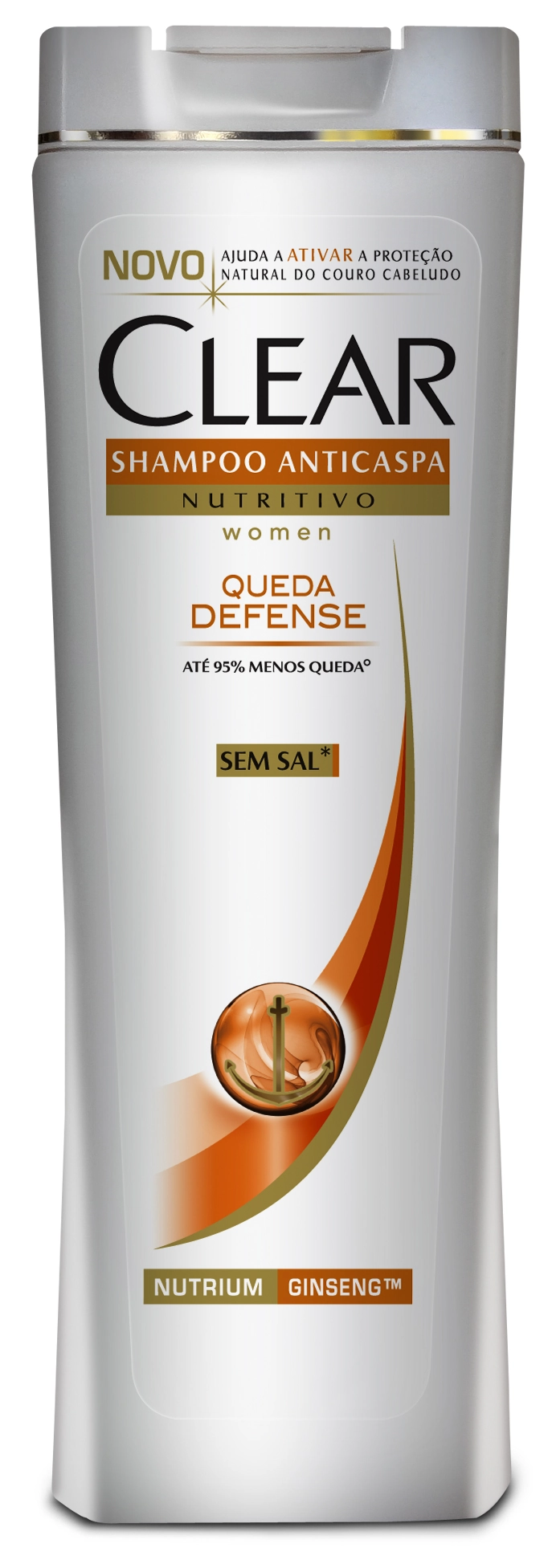 Shampoo Anticaspa Clear Women Queda Defense 200ml
