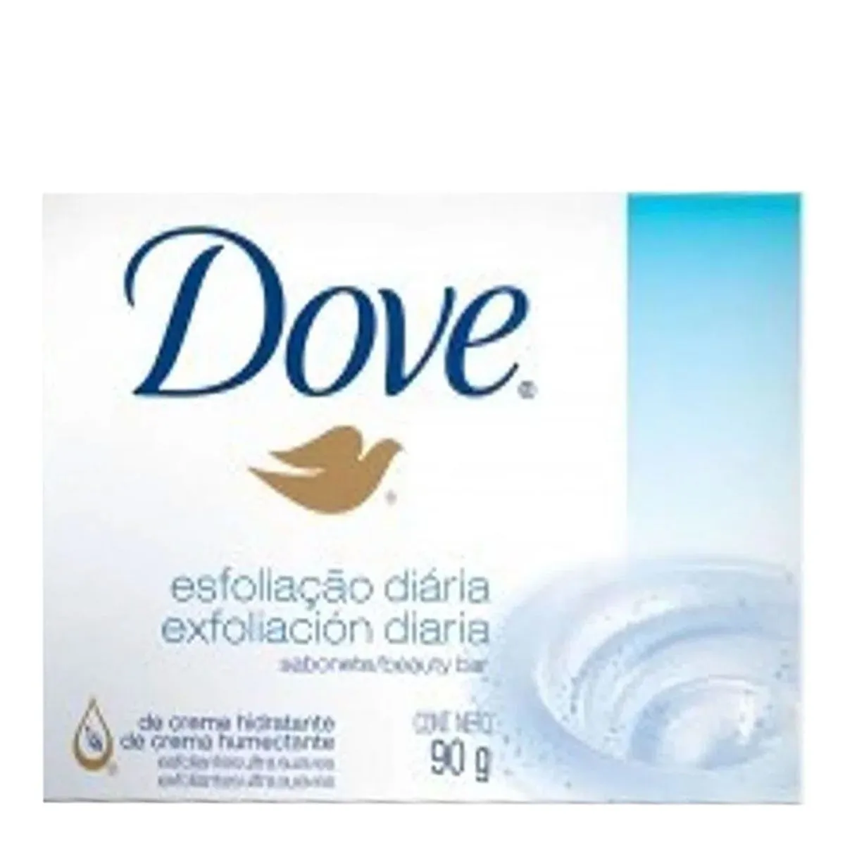 Sabonete Em Barra Dove Esfoliação Suave 90g