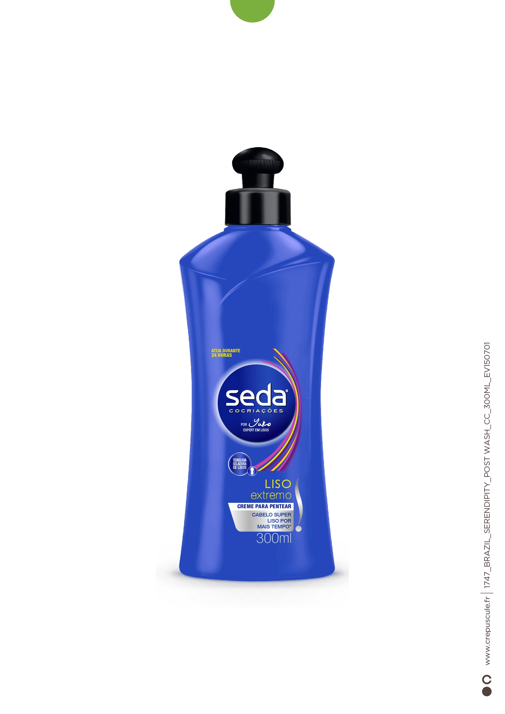 Creme Para Pentear Seda Liso Extremo Total 300ml